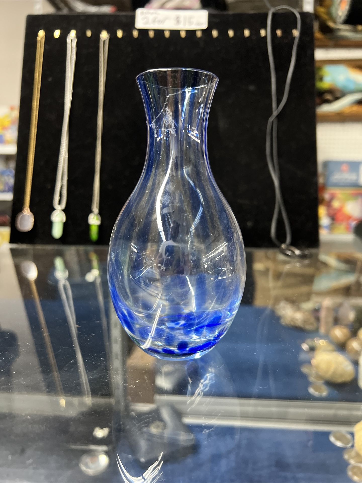 Blue Highlighted Clear Base