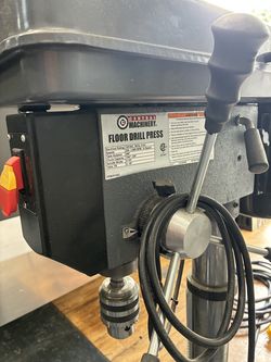 Central Machinery 13-inch, 16-speed floor drill press