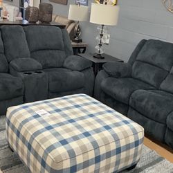 Reclining Sofa & Loveseat $1679