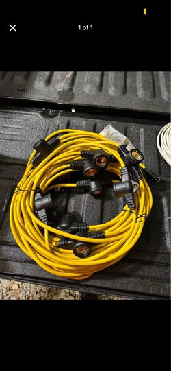 Construction string lights