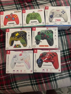 Nintendo switch controllers, wireless Mario Zelda donkey Kong