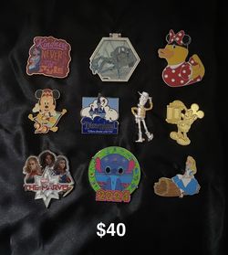 Disney Pin Set *Read Description