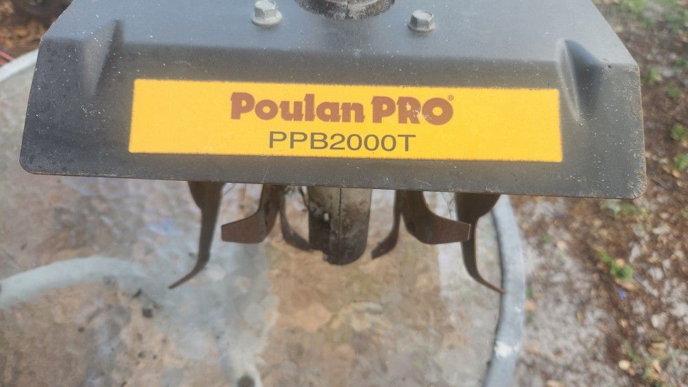 Poulan PRO Trimmer Tiller Attachment PPB2000T Works Good