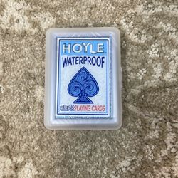 Hoyle Waterproof Clear Playing Cards