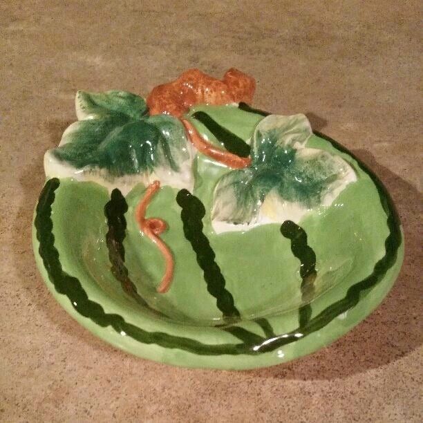 Ceramic Watermelon Candy Dish