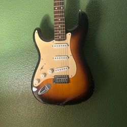 squire afinity series left handed Electric Guitar 