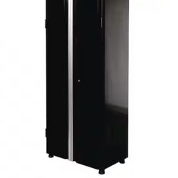 Husky Garage Cabinet Black 36.6 in. W x 72 in. H x 18.3 in.