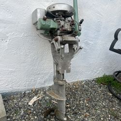 2 Old Outboard boat motors