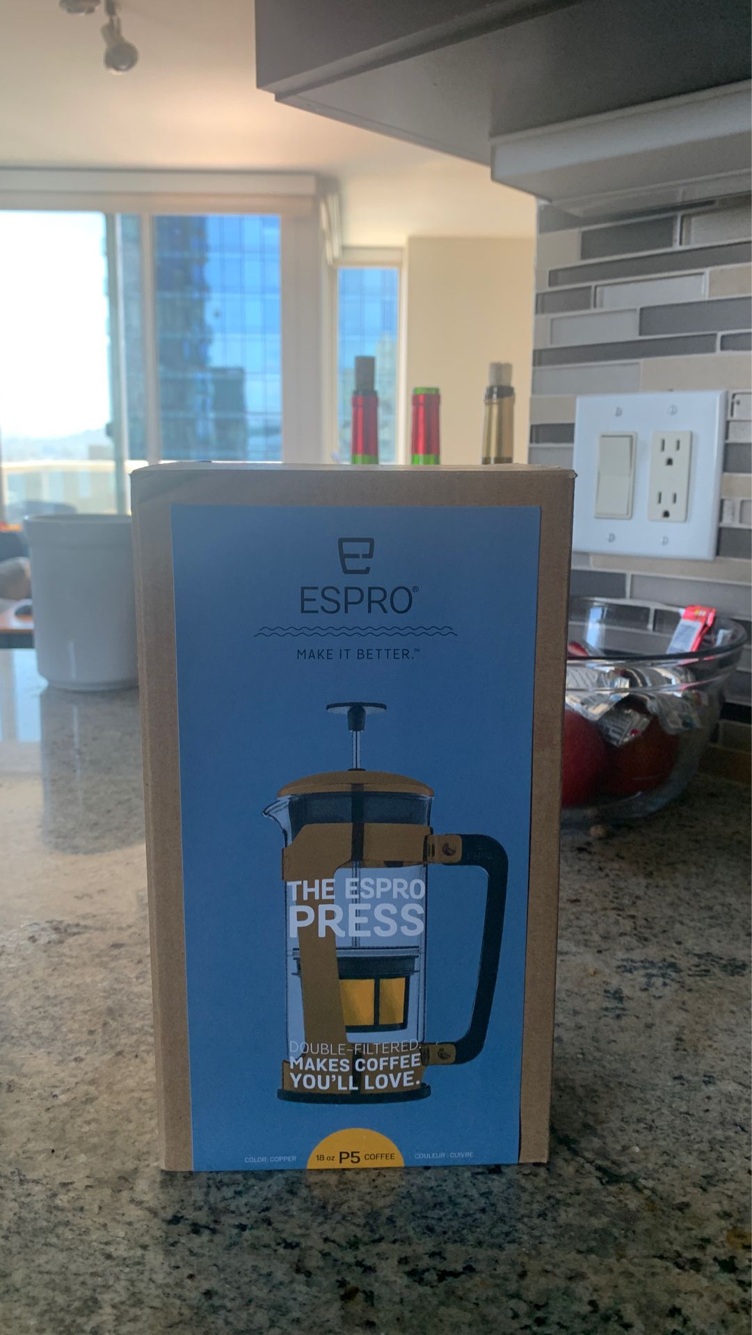 Double Filtered French Press