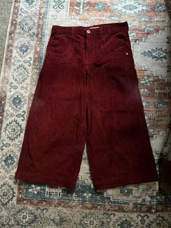 Corduroy Burgundy Jnco 