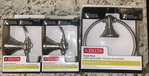 Face Towel And Towel/robe Hooks For Bathroom