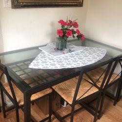 IKEA Table With 3 Chairs Great Condition