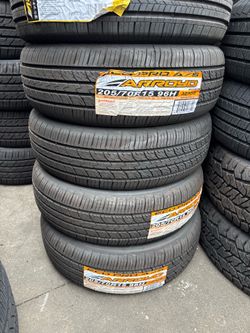 205/70R15 Arroyo (4) new tires installation and balance 50,000 miles warranty