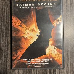 Batman Begins (DVD, 2005) — Pre-owned