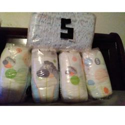 Diapers  Size 5