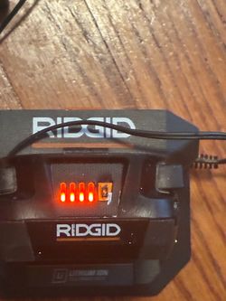 Ridgid Battery and charger