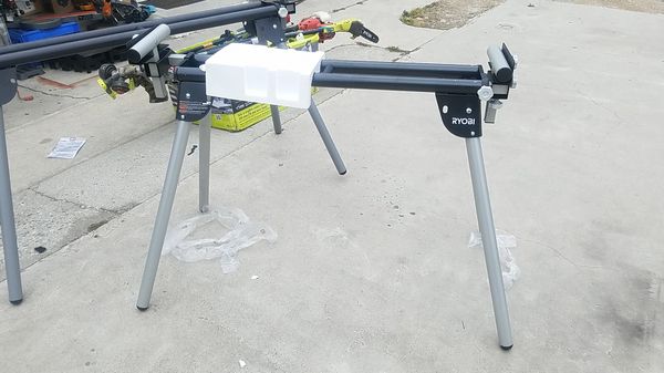 Ryobi quickstand Universal miter saw stand 300 lb holding capacity