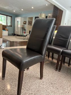 Dining Leather Chairs