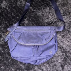 Lulu Lemon Dark Blue Purse