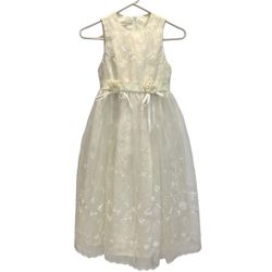 Vintage Jessica McClintock Girls 10 Dress Flower Girl Bridal Millennium 2000