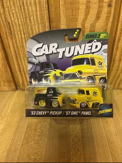 Car Tuned Series 3 '53 Chevy Pickup & '57 GMC Panel Double Pack