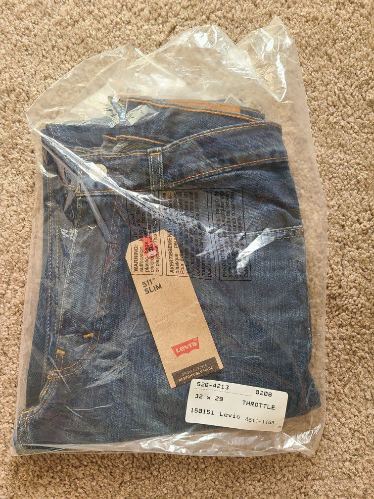 men's LEVI jeans *brand new* model 511