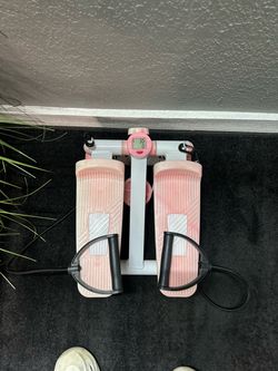 Mini Stepper Exercise Machine with Resistance Bands