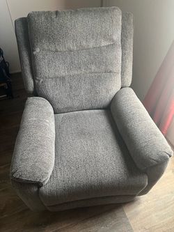 Gray Recliner
