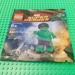 Lego Marvel Super Heroes Hulk Minifigure Polybag #(contact info removed) New Sealed