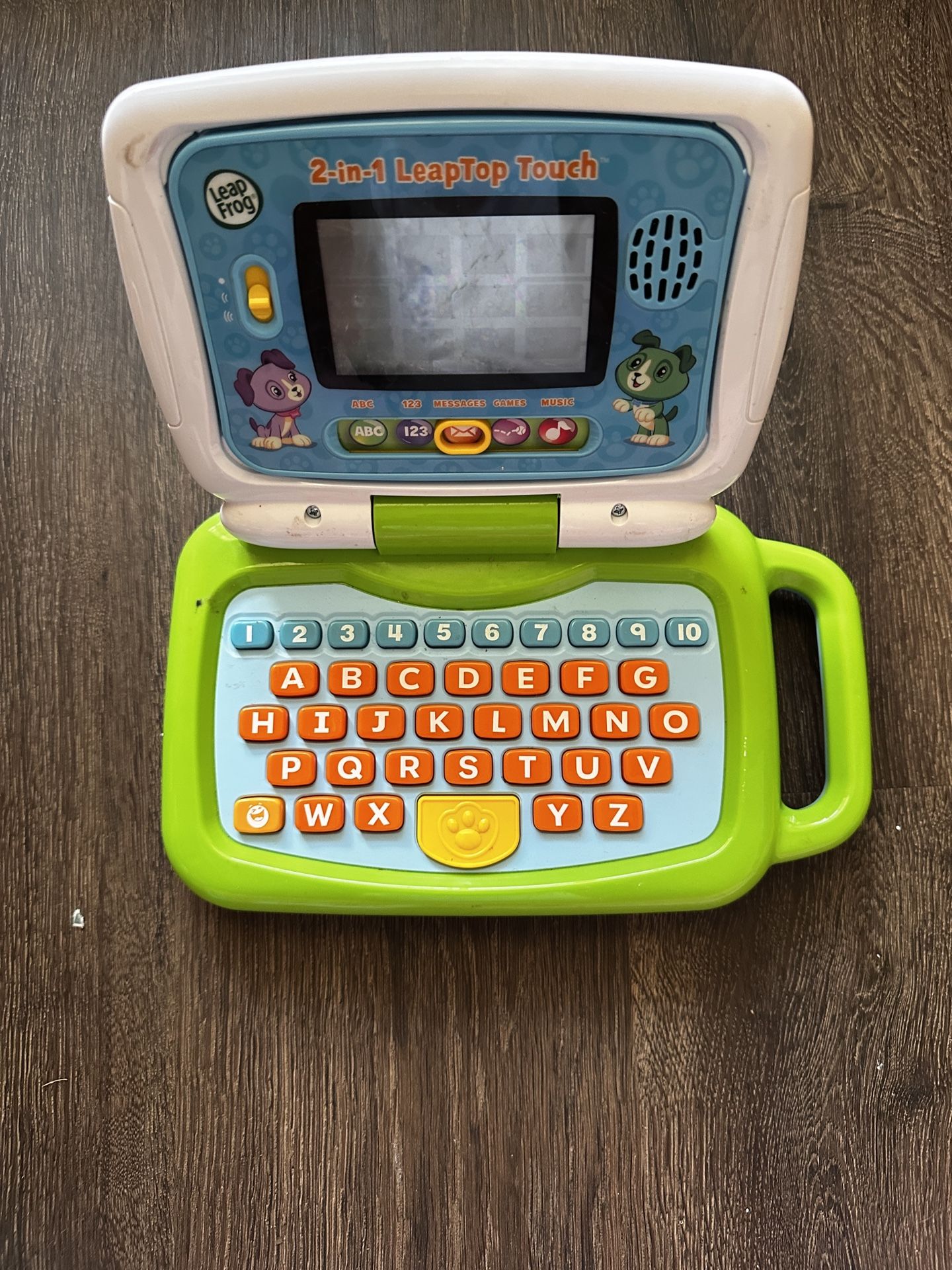 LeapFrog 2-in-1 LeapTop Touch (80-600900) Used tested Working