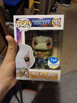 DRAX WITH GROOT FUNKO POP