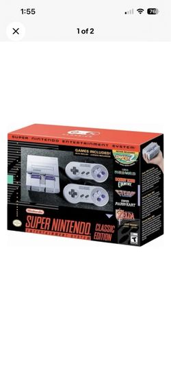 Super Nintendo Entertainment System SNES Classic Mini Edition NEW Mario Yoshi Kirby