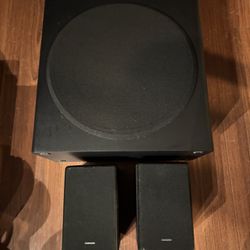 Samsung Q950A Rear Speakers and Subwoofer