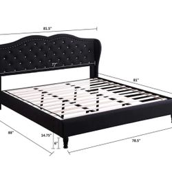 King Size Tufted Headboard 