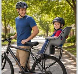 Bell Cocoon 300 Rear Mount Child Bike Seat — 5-Point Harness, Spoke Guard, Fits 26–27 in Bikes, Up to 40 lbs, Ages 1+