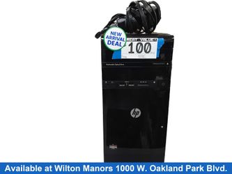 Hp Tpc-p018-mt Amd E2 4 Gb 500 Gb Black Desktop