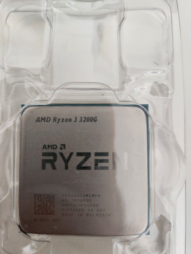AMD Ryzen 3 3200g CPU with Wraith Stealth Cooler