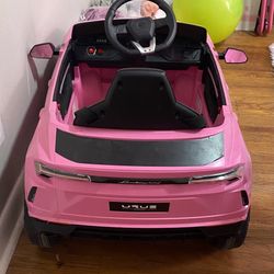 Little Girl Motorized Car 