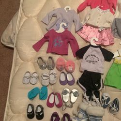 American Doll Clothes, Shoes dresses, Purse Ect.