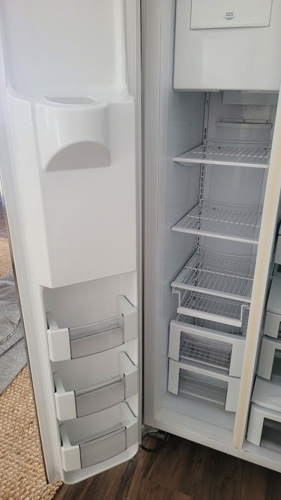 GE Monogram Refrigerator Stainless Counter Depth Side By Side 36" x 26