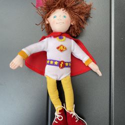 Vintage Junie B Jones Plush 8" Doll Captain Field Day 2002