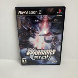 PS2 Warriors Orochi (PS2, 2007) – Complete, Tested – Dynasty x Samurai Crossover!