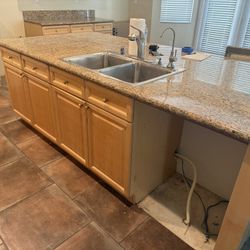 Solid Maple Cabinets - Amazing Condition