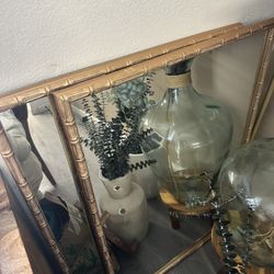 2 gold mirror
