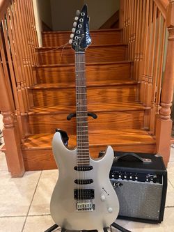 Laguna Electric Guitar w/ Fender Amp