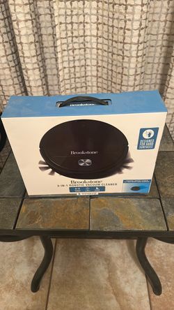 Brookstone 3-in-1 Robotic Vacuum Cleaner