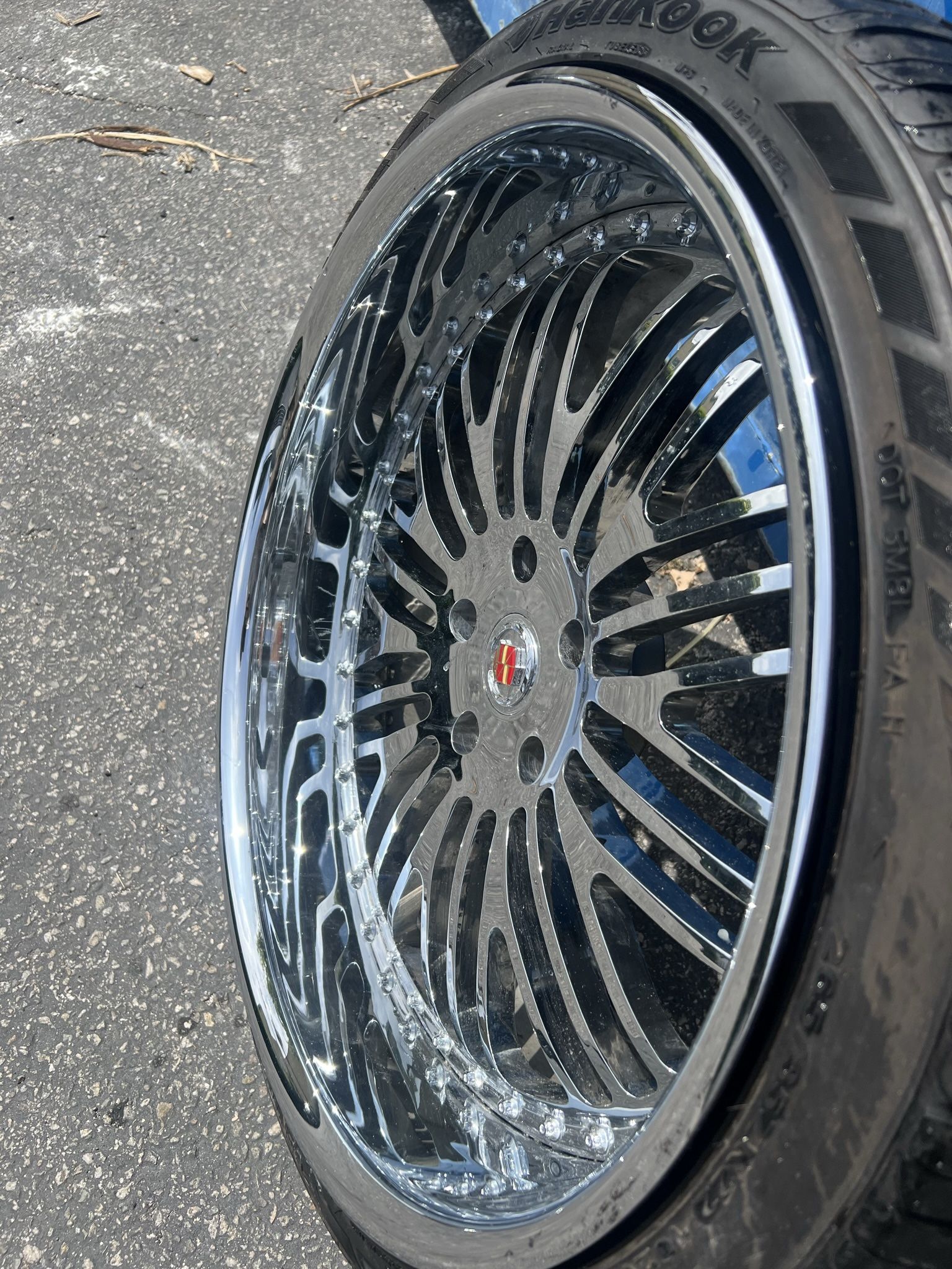 22” Rims And Brand New Lo Profile Tires