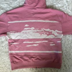 Corteiz Pink Zip-up Sweater