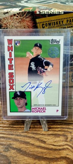 2019 TOPPS BASEBALL MICHAEL KOPECH ROOKIE AUTO 1984 TOPPS 35TH ANNIVERSARY