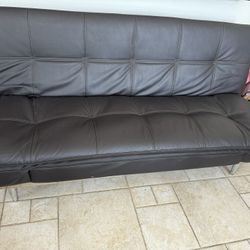 Futon Converts Into Bed 